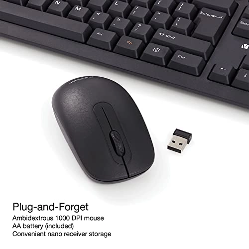 Wireless Keyboard and Mouse Combo