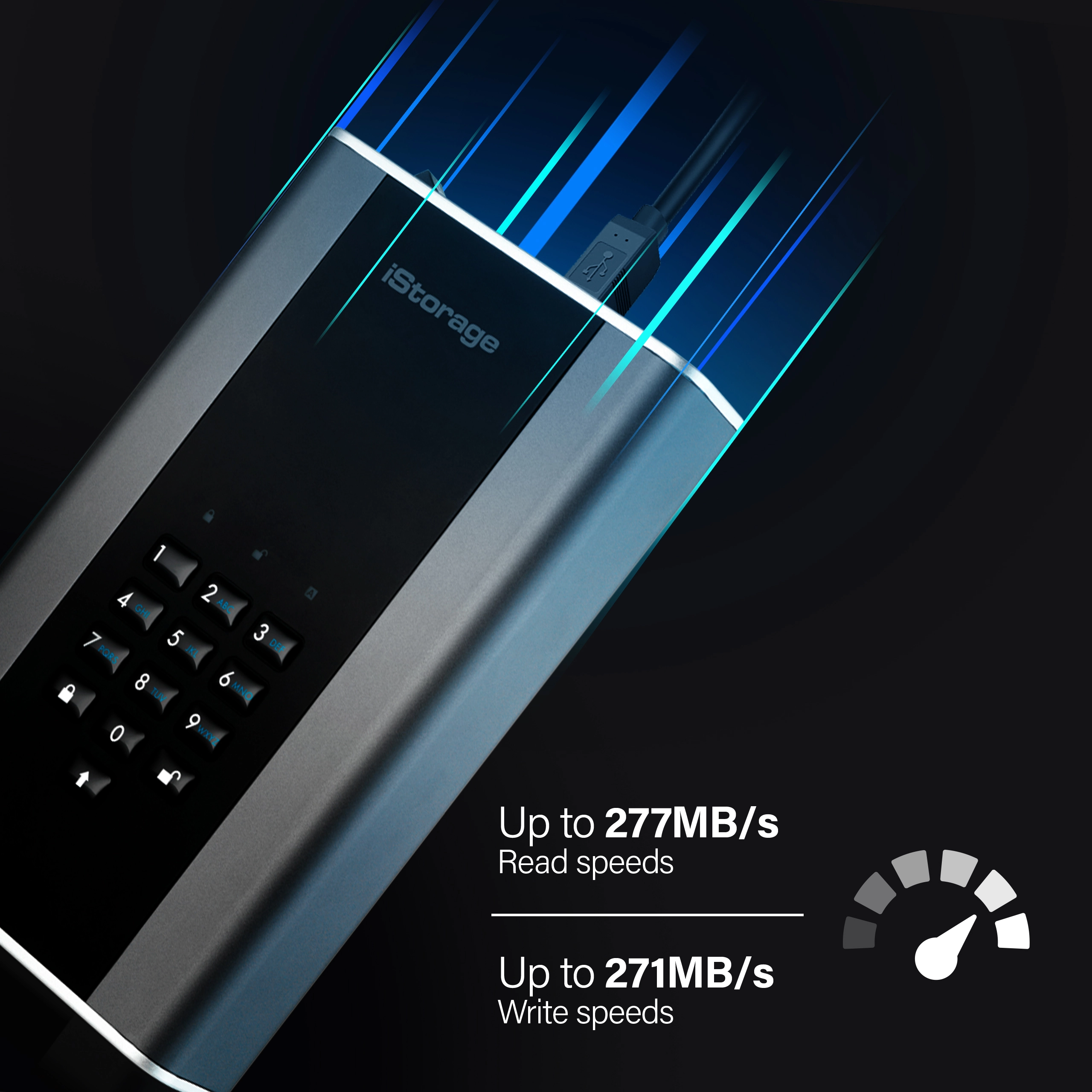 diskAshur DT2 2TB HDD