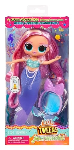 Lola Waves Tweens Mermaid Fashion Doll - Color-changing tail Ages 3+