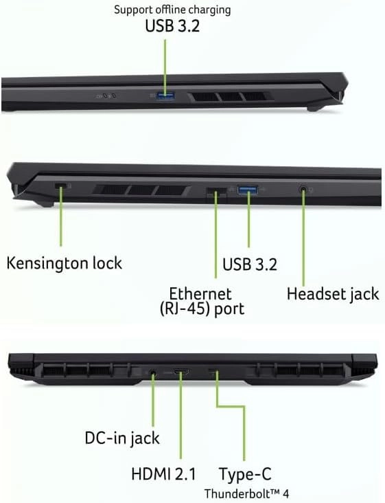 Nitro V 16 ANV16-42-R96P - 16'' Ryzen 7-260 16GB DDR5 512GB SSD