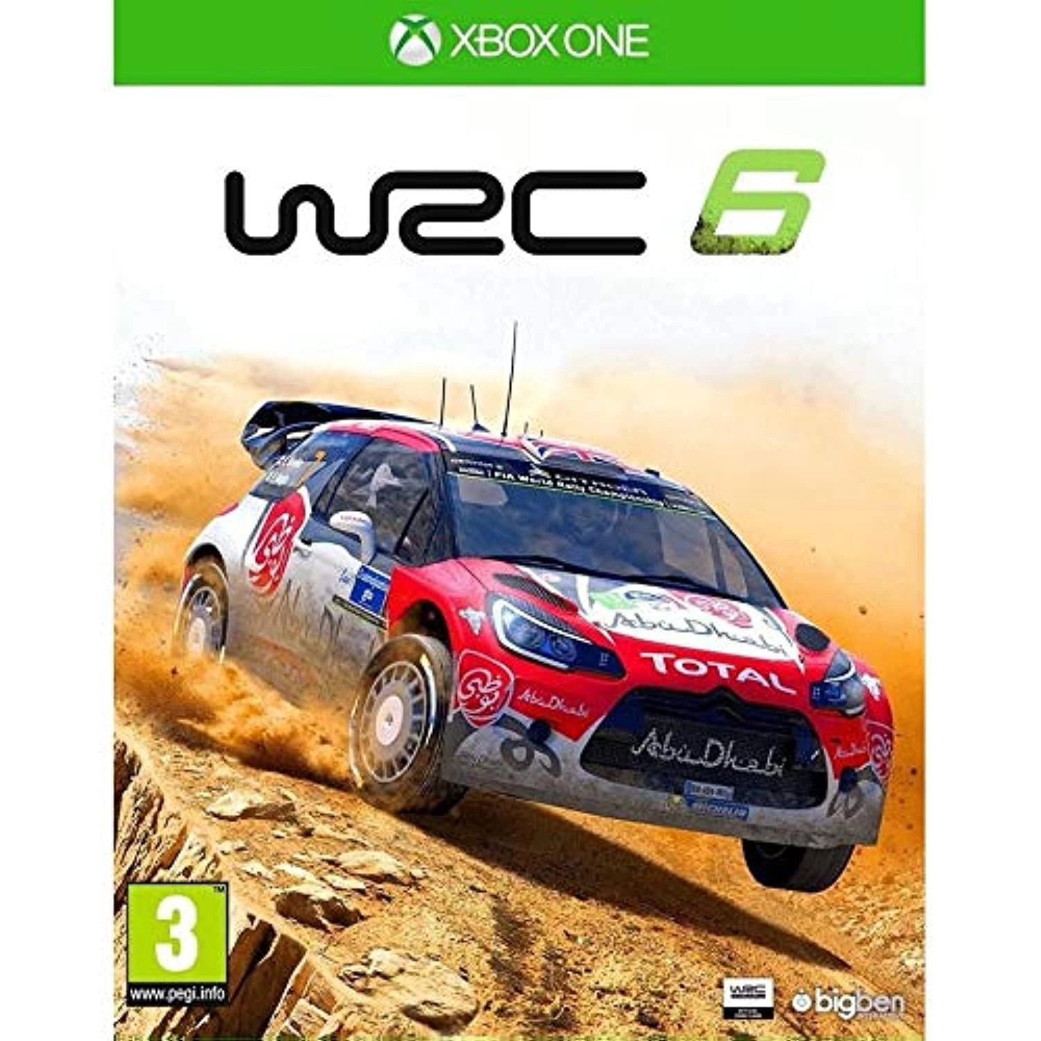 Geekay games Wrc 6 - The Official Game - Xbox One