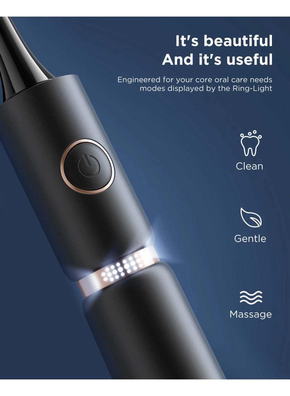 P11 - Ultrasonic 8 Brush Heads 30 Days Battery Life