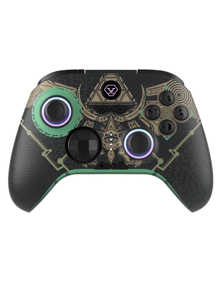 Hall Linear Trigger Gaming Controller - White