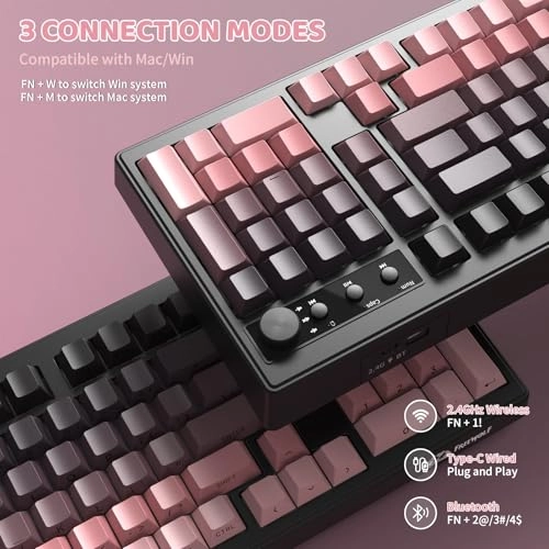 K100 - 2.4GHz Wireless Bluetooth USB-C