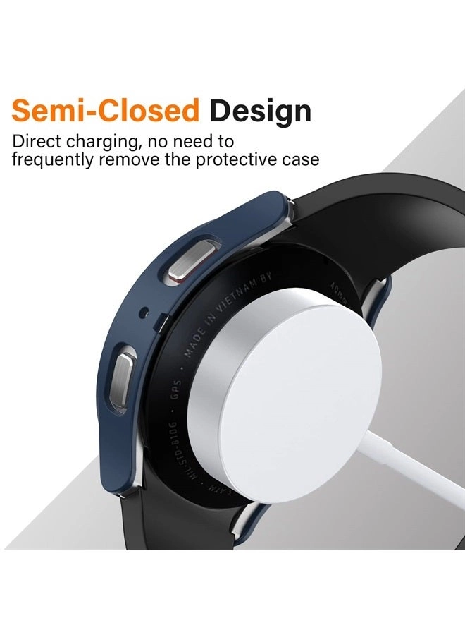 2 Pack Screen Protector Case for Samsung Galaxy Watch 5/Galaxy Watch 4 - 40mm
