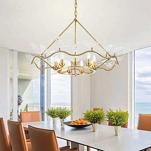 Creative Concise Glass Chandeliers - E14 4pc/6pc