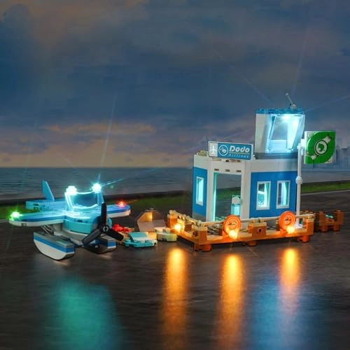 LED Light Set - Compatible with 77051 Fly with Dodo Airlines