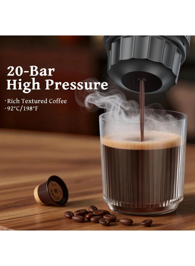 Portable Coffee Maker - 5-CUP Ground Coffee