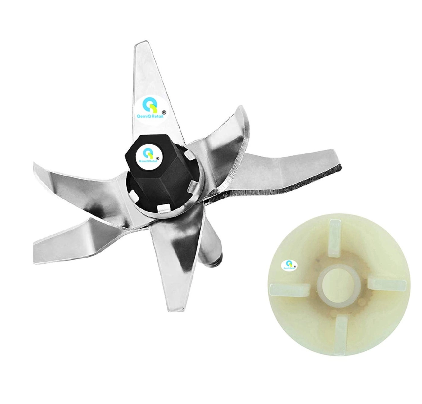 Mixer Grinder - Wet/Dry Big Jar Blade Set with Coupler