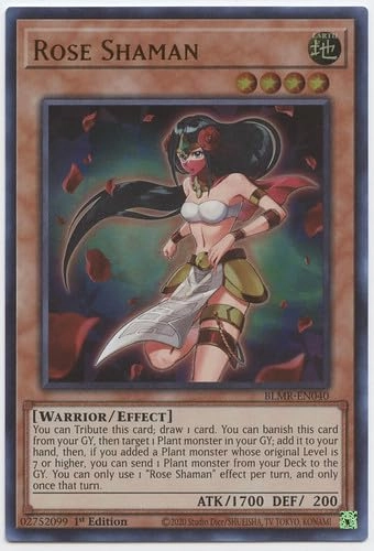 Yu-Gi-Oh! Rose Shaman BLMR-EN040 - English
