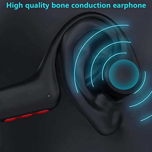 Bone conduction sports earphones Wireless Headphone