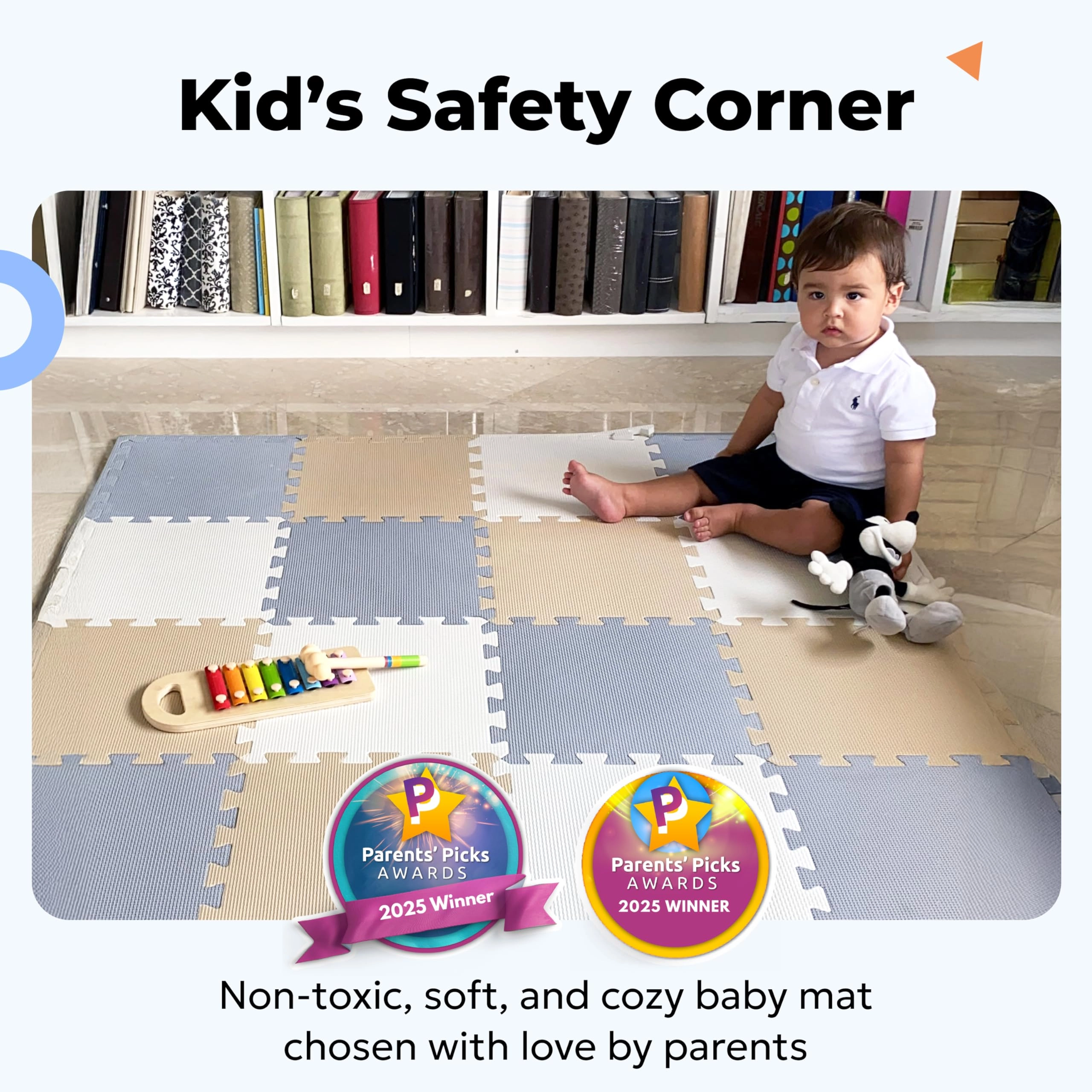 Baby Play Mat - Neutral 6-12 months