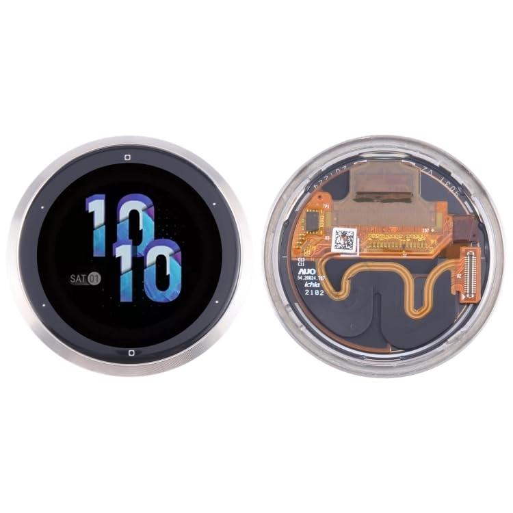 HEXIXILONG LCD Screen with Digitizer Full Assembly for Garmin Venu 2s