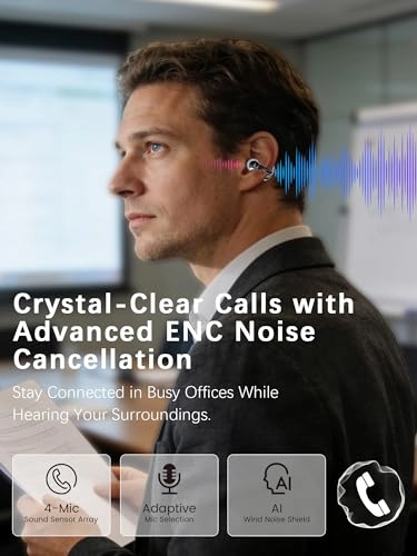 Open Ear Earbuds Wireless Earbud