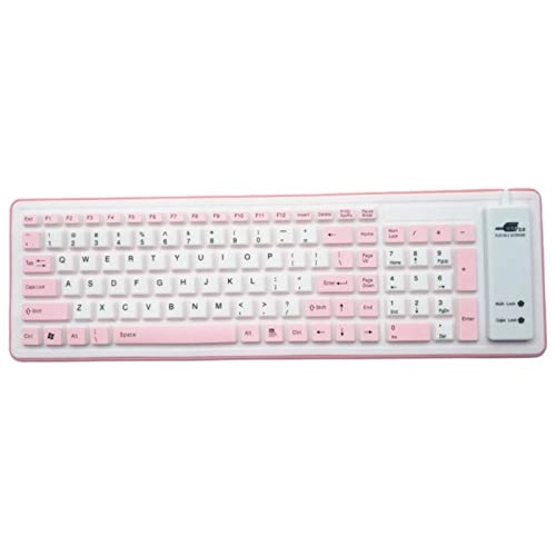 Foldable Soft Silicone Gaming Keyboard - Wired