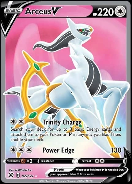 Pokémon Arceus V 165/172 - Brilliant Stars