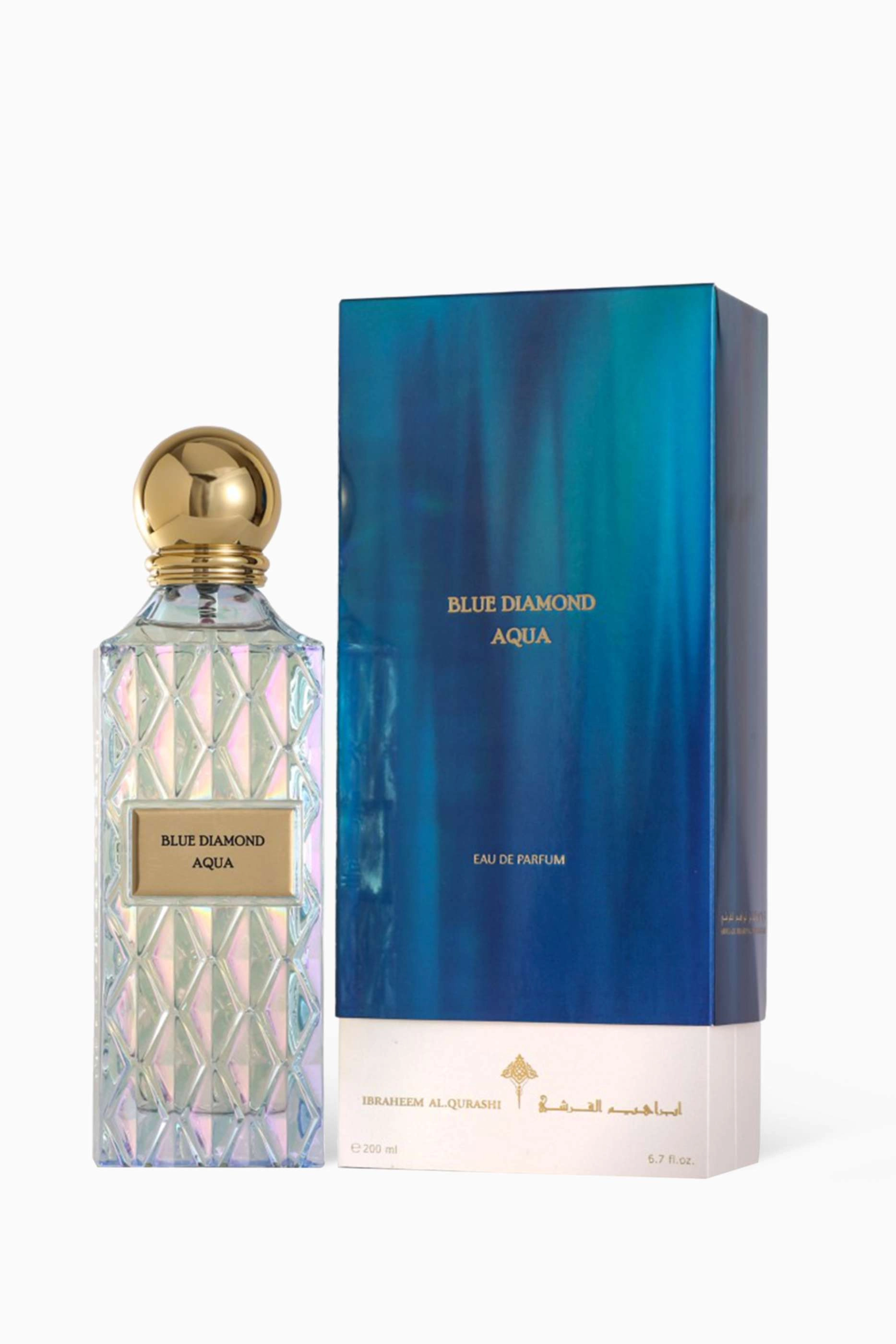 Ibrahim Al Qurashi Blue Diamond Aqua Eau de Parfum 200 ml