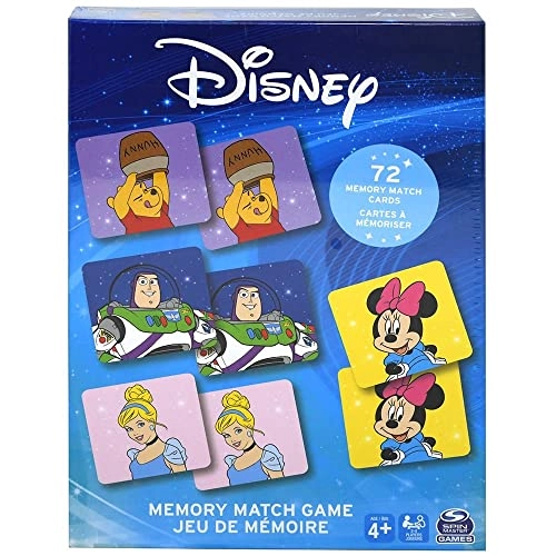 Memory Matching Game Set + Reward Stickers + Castle Door Hanger - 4 years and up 72 pieces