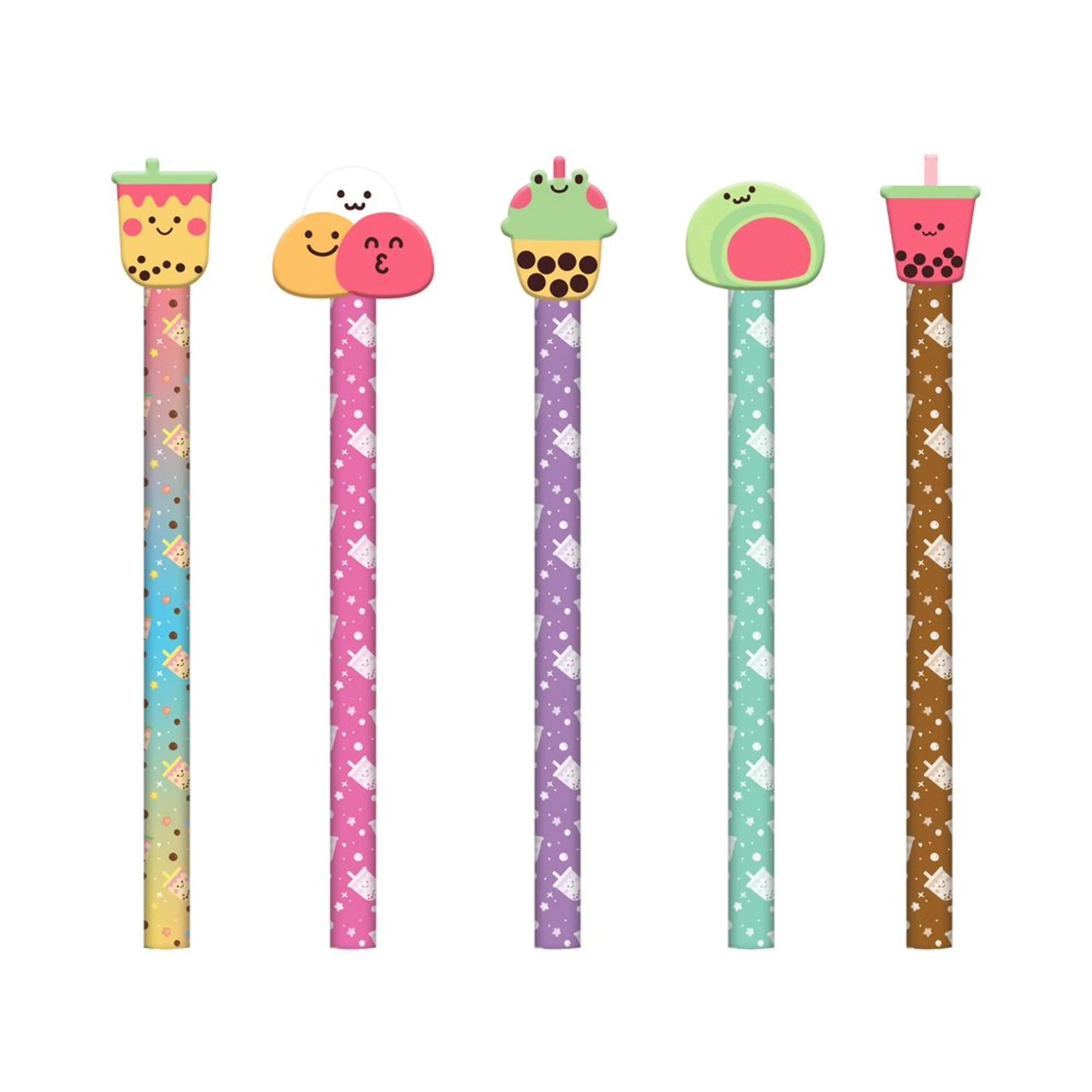 Aussie Animals Colouring & Activity Set - 5-pencil set pencil toppers