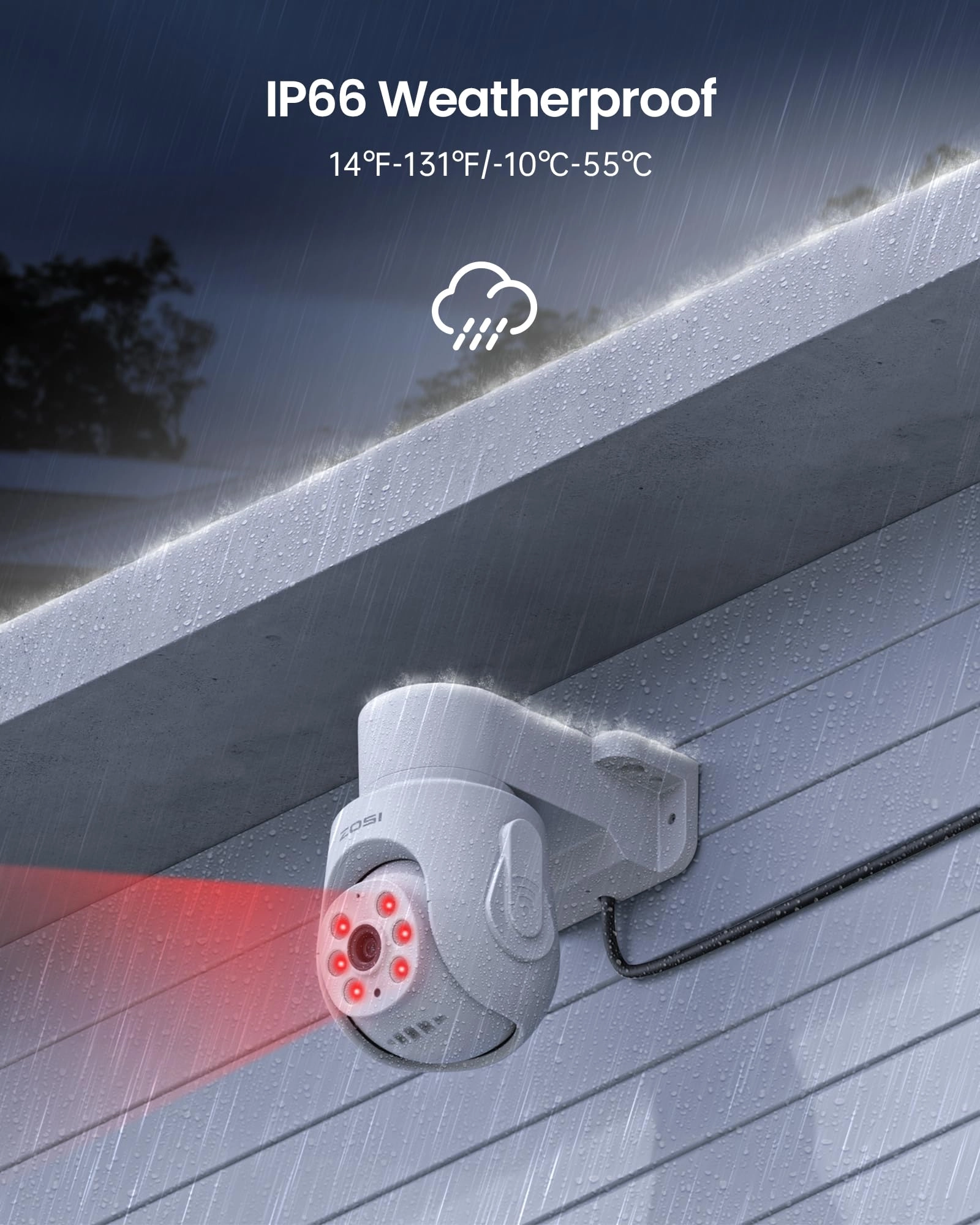 Wired Security Camera System - 8pcs 8CH 5MP