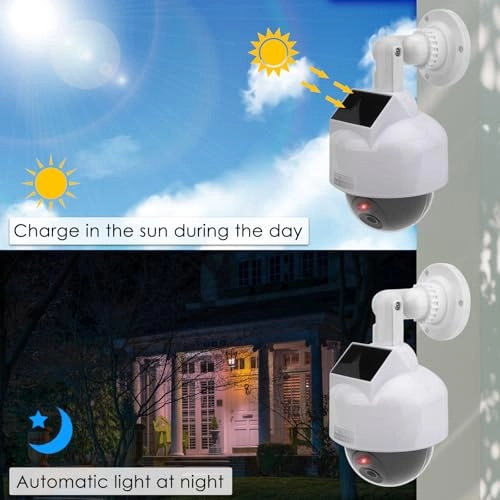 Dummy Fake Security CCTV Dome Camera - indoor and outdoor