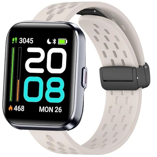 22 mm Sport Watch Strap for Tensky ID208 Plus / Quican IDW208 Plus - 1.8 Inch