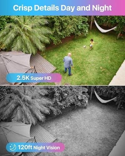 8 Channel 5MP 3K PoE Home Security Camera System