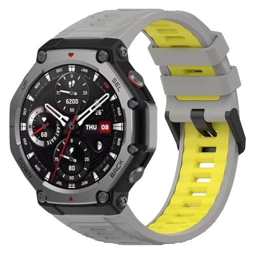 T-Rex 3 - Silicone Strap Quickfit Dual Tone