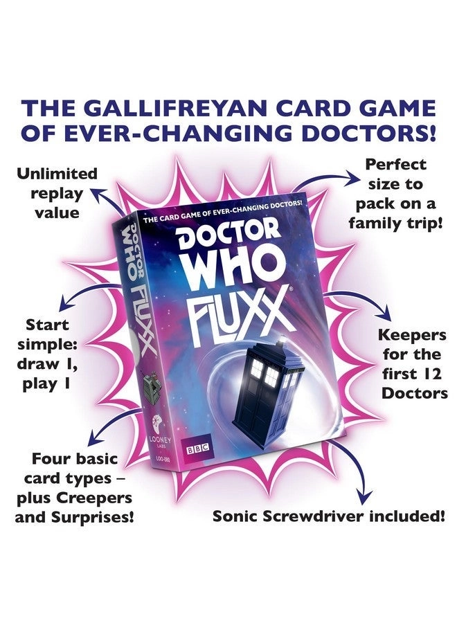 Doctor Who Fluxx: Whovian Delight - Card Game