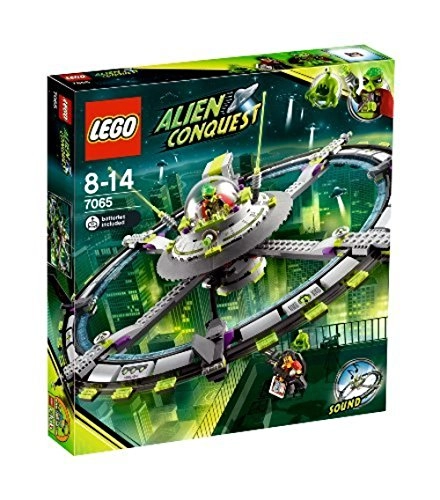 Alien Mothership - reporter and alien commander 416 pcs