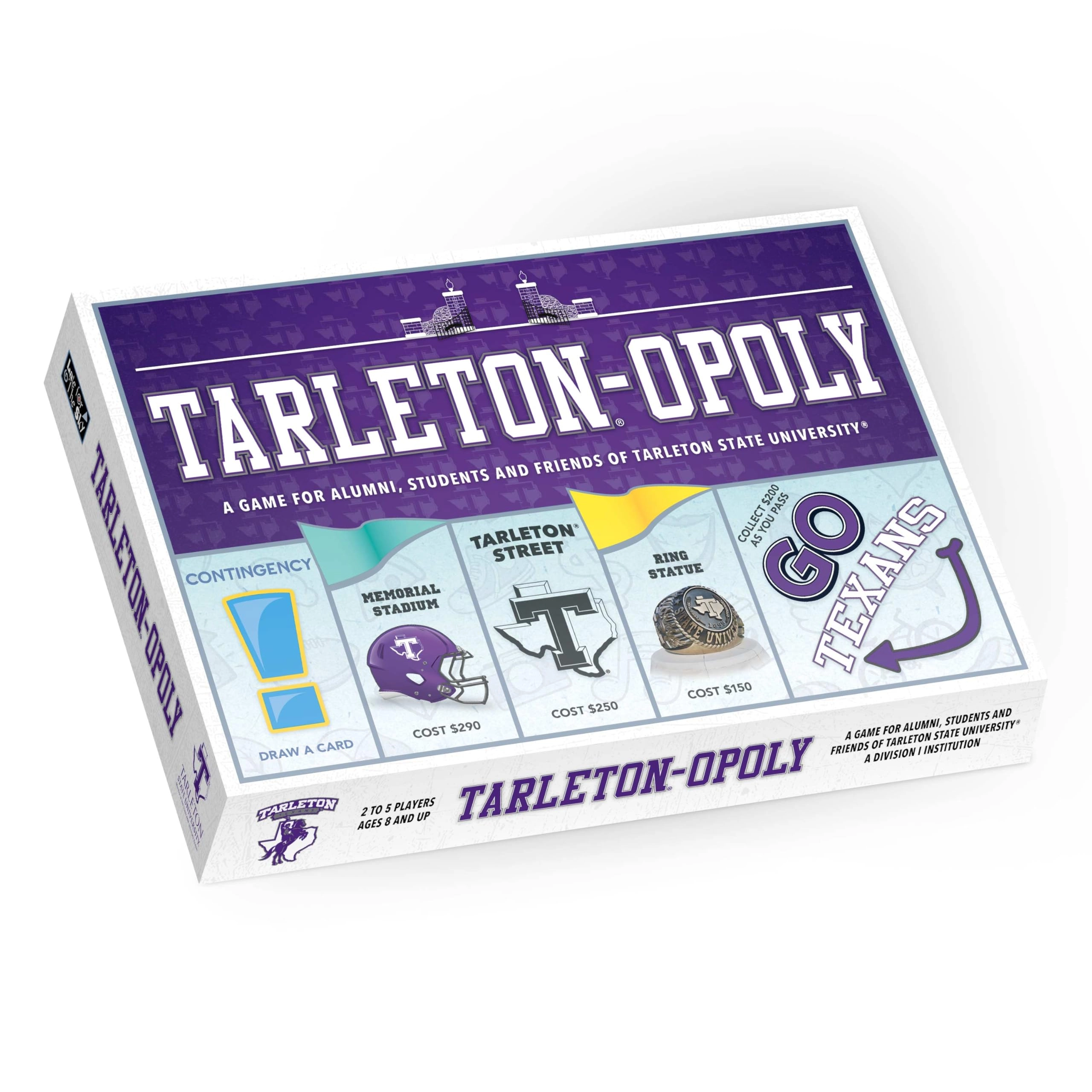 Late for the Sky Tarleton-Opoly: University Themed