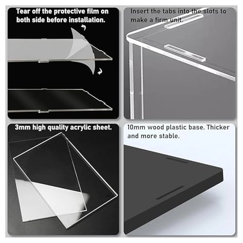 Acrylic Display Box for LEGO Viking Village 21343