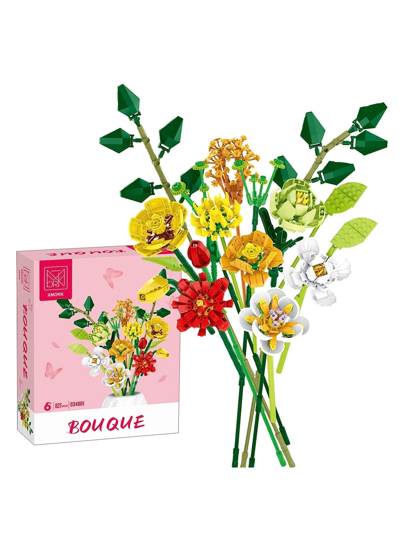 Flower Bouquet Building Blocks - ABS plastic