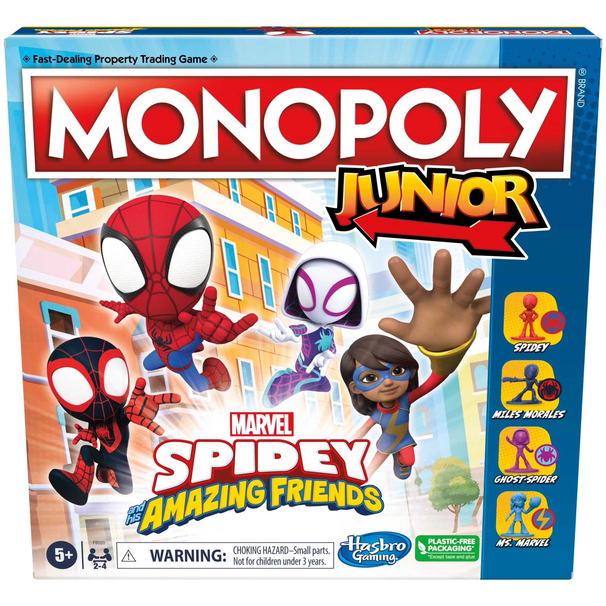 Hasbro Monopoly Junior: Marvel Spidey and His Amazing Friends Edition