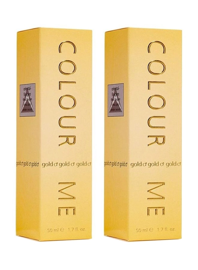 MILTON-LLOYD Colour Me Gold Eau de Toilette 50 ml Pack