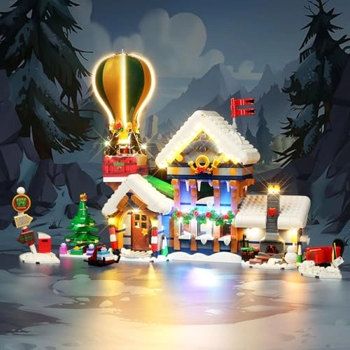 LED Light Kit - Compatible with Lego 10339 Santa's Post Office Lights Only