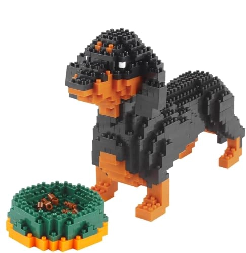 Dachshund Micro Building Block Set (6618-2)