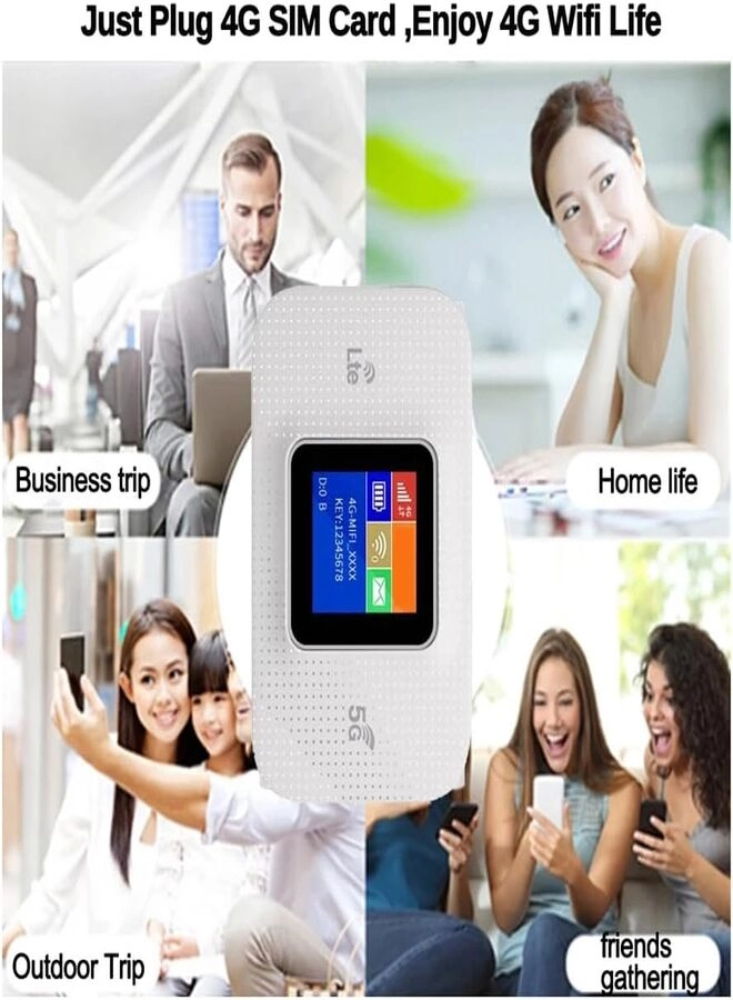 4G LTE Portable WiFi Hotspot Router - IEEE 802.11 b/g 150 Mbps