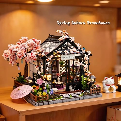 Japanese Sakura Flower House