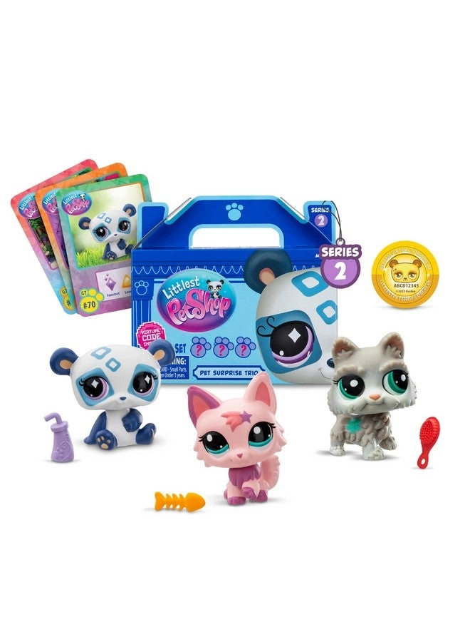 Littlest Pet Shop Pet Surprise - Three Pack 3 pcs