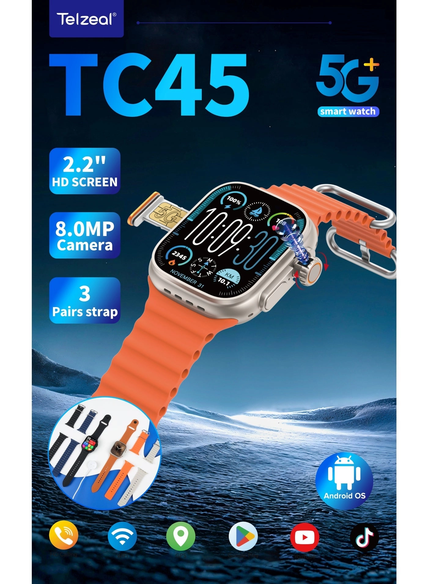 TC45 - 5G+ 2.2 in