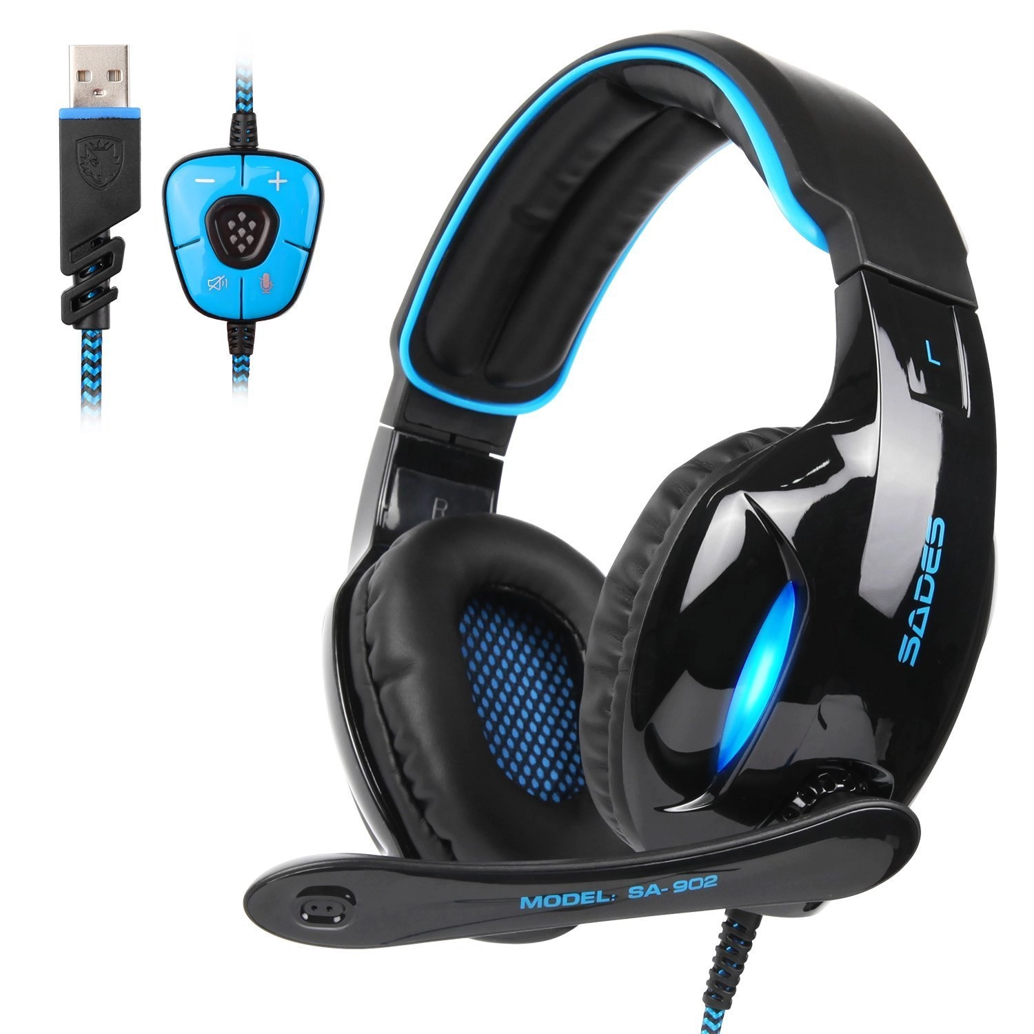 Sades SA902 7 Wired Headset