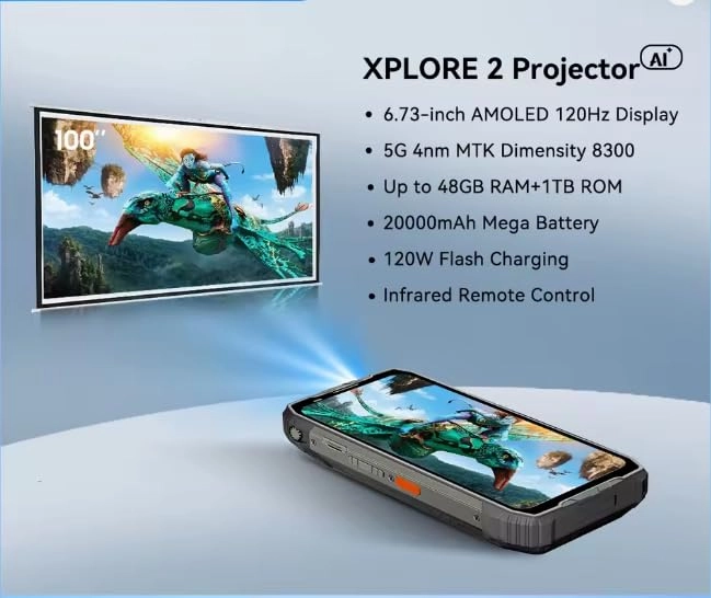 Xplore 2 projector 16GB 1TB