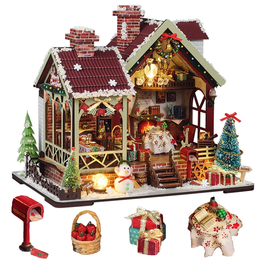 Miniature Wooden Dollhouse Furniture Kit - Creative Room 1:24