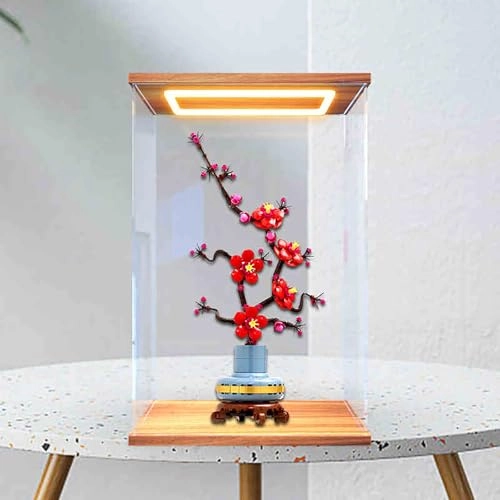 Display Box - 10369 20 x 15 x 40 cm Elegant White Backlight Model