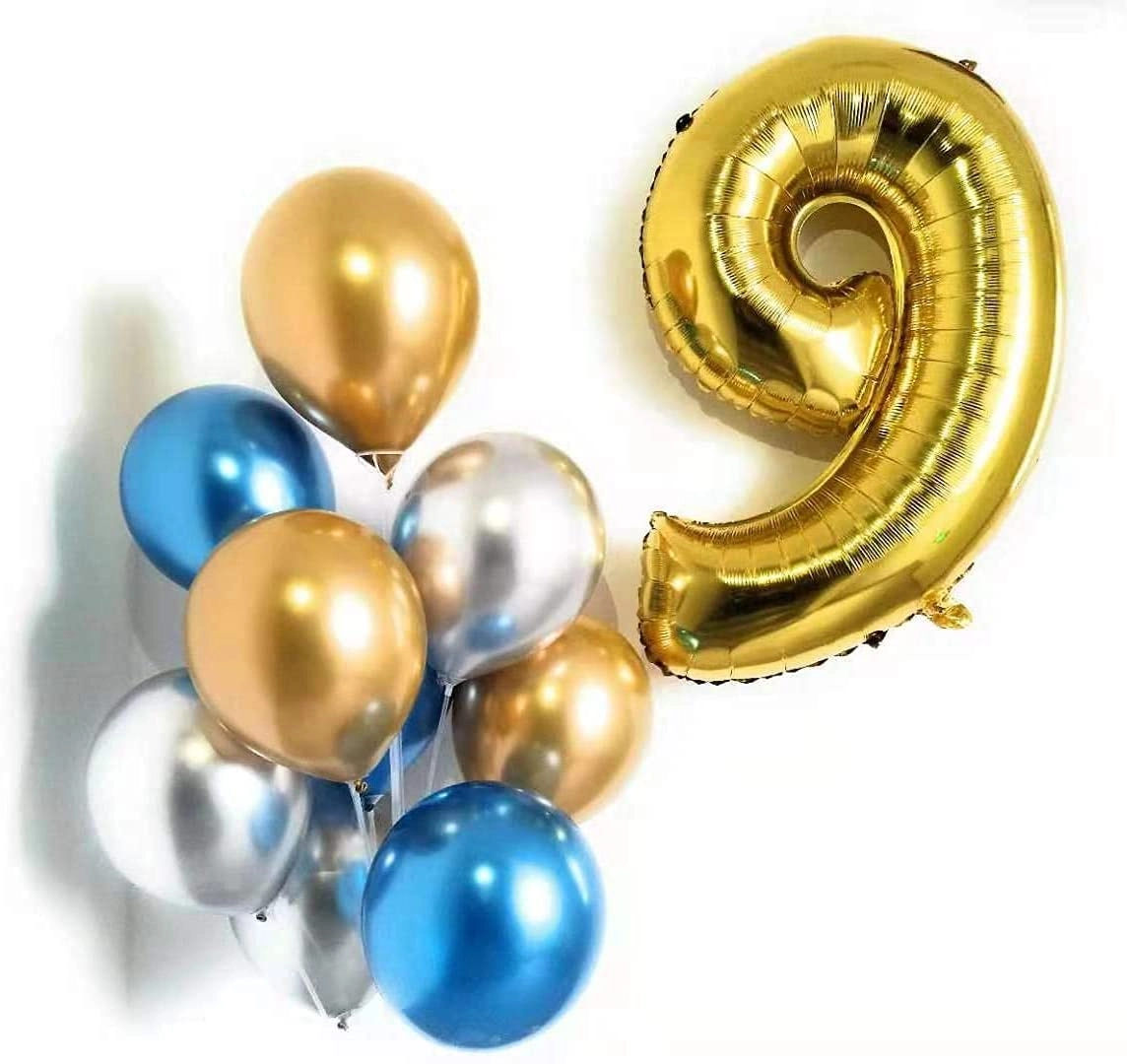 Party Time Trading LLC BALLOONS - NUMBER 9