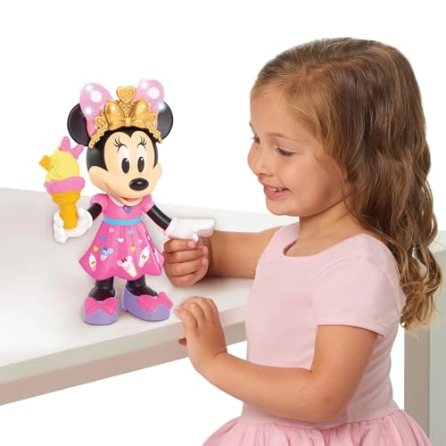 Minnie Mouse Doll - 10-Inch Interactive Light-up Bow Sounds Ages 3+