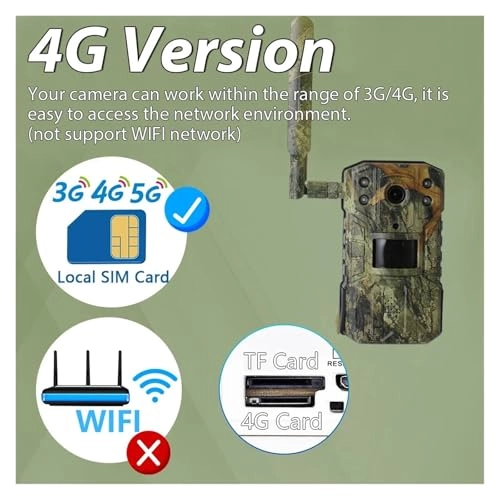 Solar Hunting Rear Camera - 4G 4 megapixel