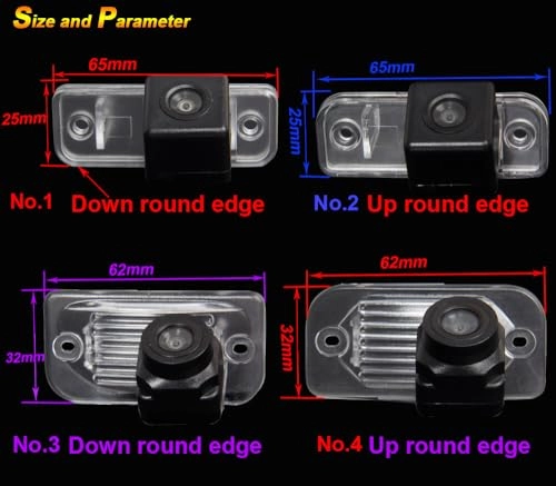 Rear View Camera - Night vision 1280 x 720 pixels
