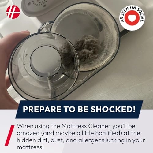 HMC520 - Mattress Vacuum Cleaner UV-C Light 400 watts